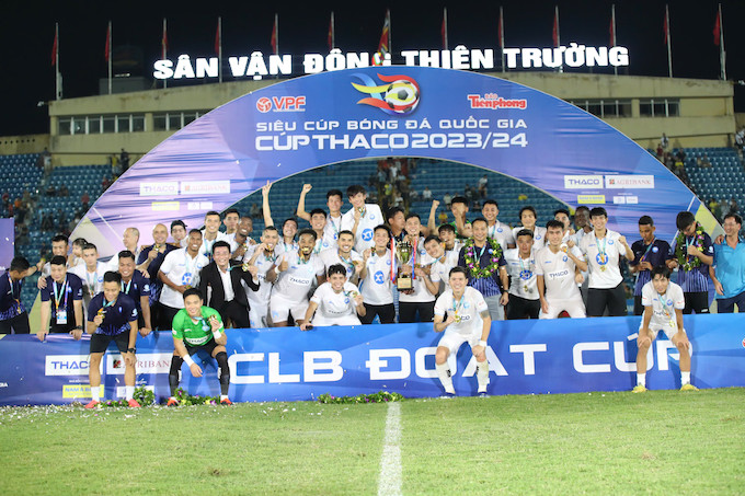 Giới thiệu CLB Nam Định tại V.League 2024/25: Ứng viên nặng ký của ngôi vô  địch! - Bongdaplus.vn