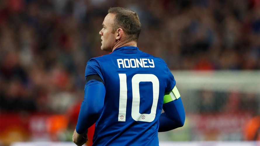 Hé lộ số áo Everton của Rooney