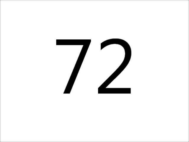 How to Pronounce 72