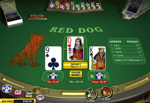 Red Dog Poker, Vegas Tech
