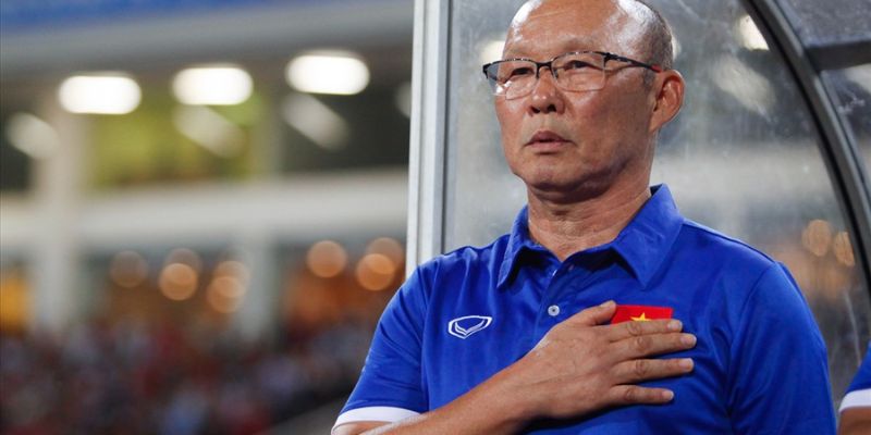 HLV Park Hang Seo với nụ cười rạng rỡ và tinh thần quyết tâm