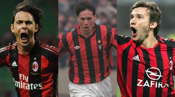 Tiền đạo AC Milan huyền thoại Những tiền đạo AC Milan huyền thoại vĩ đại nhất lịch sử