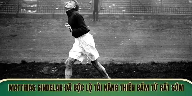 Chân dung huyền thoại Matthias Sindelar thời trẻ